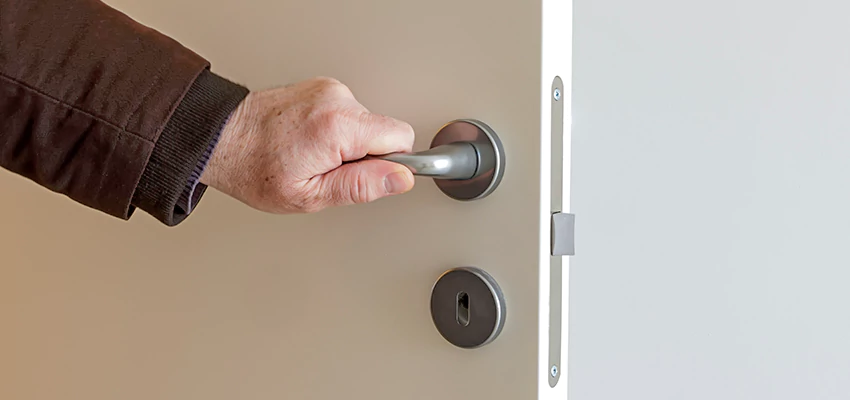 Restroom Locks Privacy Bolt Installation in Montebello, California